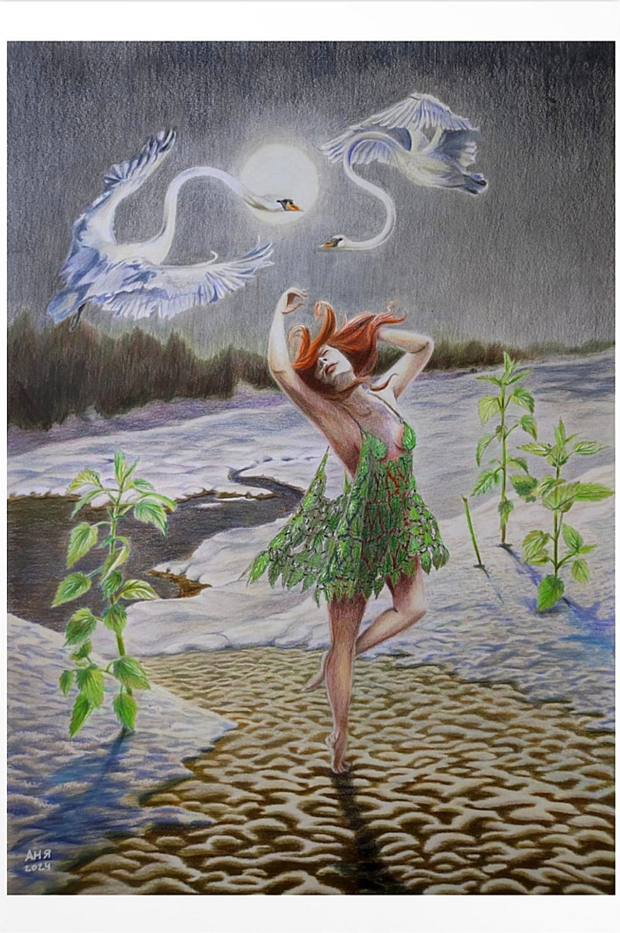 "The wils swans" poster