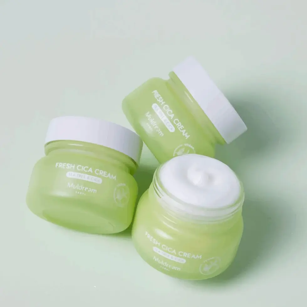 Thumbnail: Muldream Vegan Green Mild Fresh Facial Cream