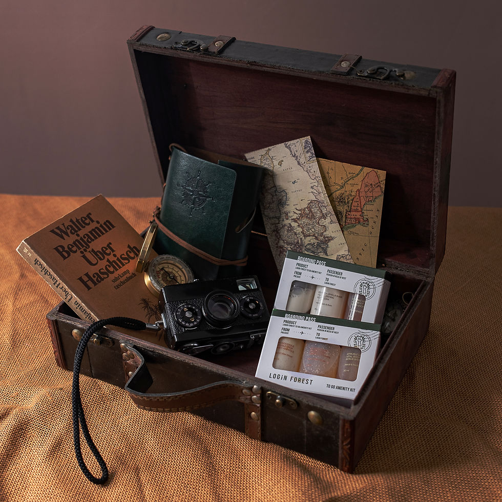 Thumbnail: Login Forest - To Go Amenity Kit - Fig Woodique & Citruble Liberty