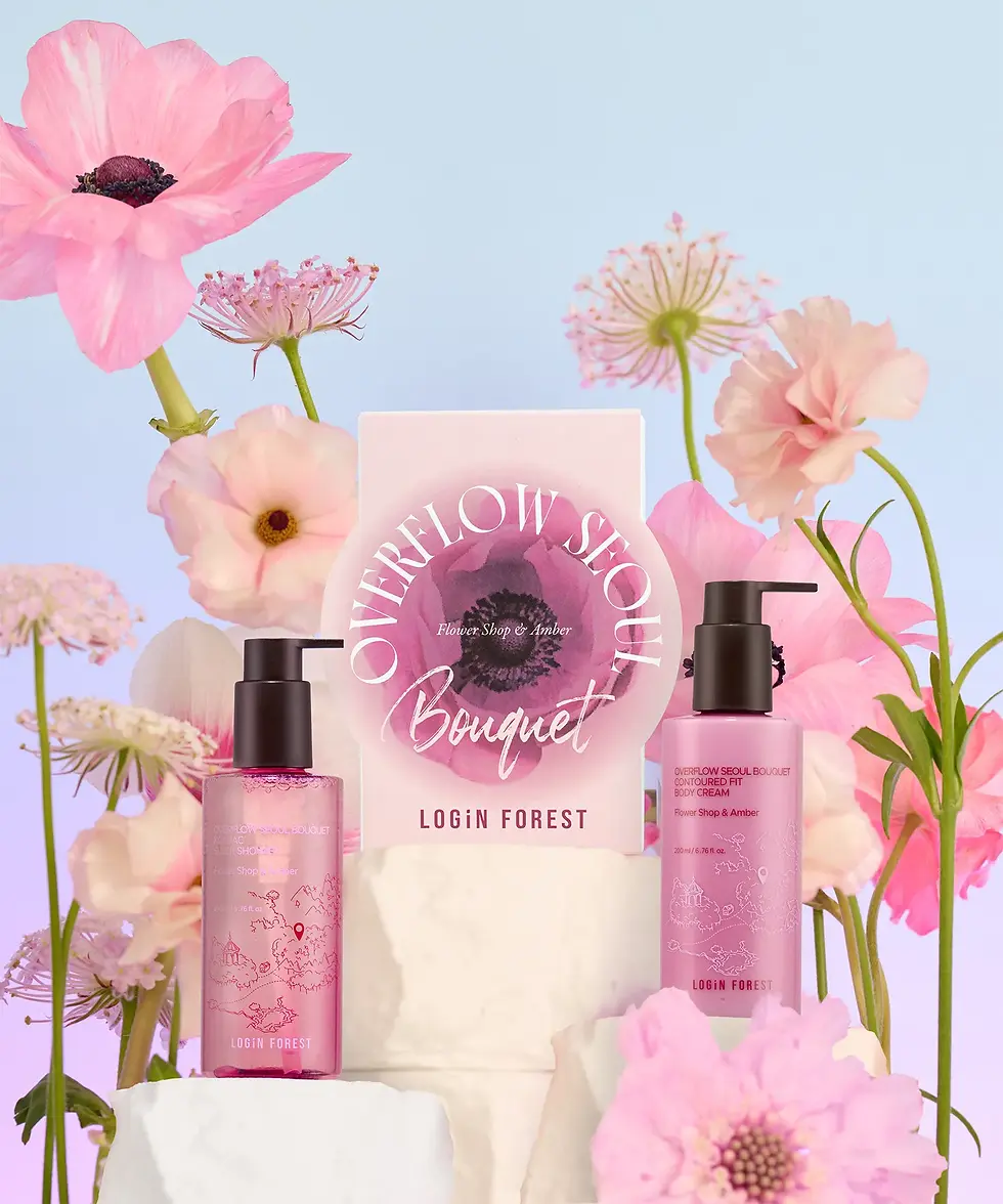 Thumbnail: Login Forest - Overflow Seoul Bouquet - Contoured Fit Body Cream