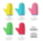 Thumbnail: Korean Face Scrub Body Exfoliating Glove - Italy Thumb Glove Towel