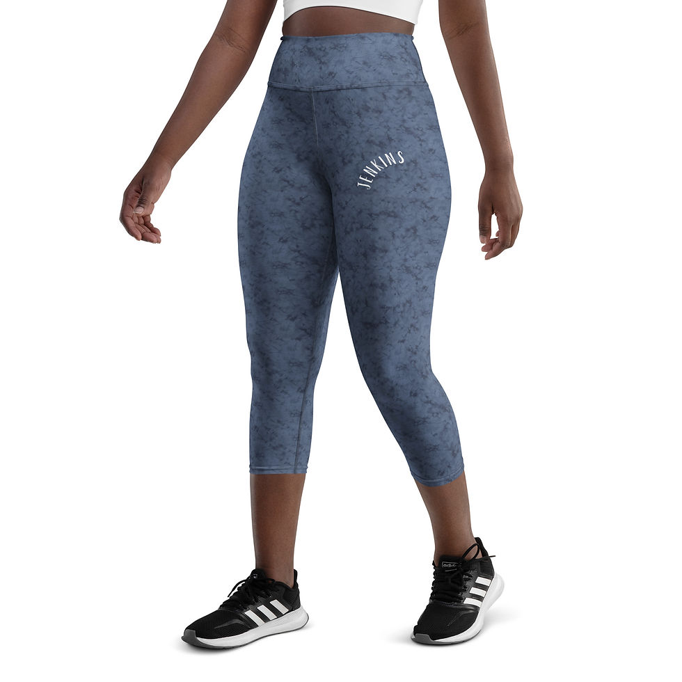 Thumbnail: Jenkins Yoga Capri Leggings 2025 - Blue