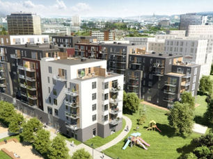 Boligprosjektet Brødfabrikken i Oslo.