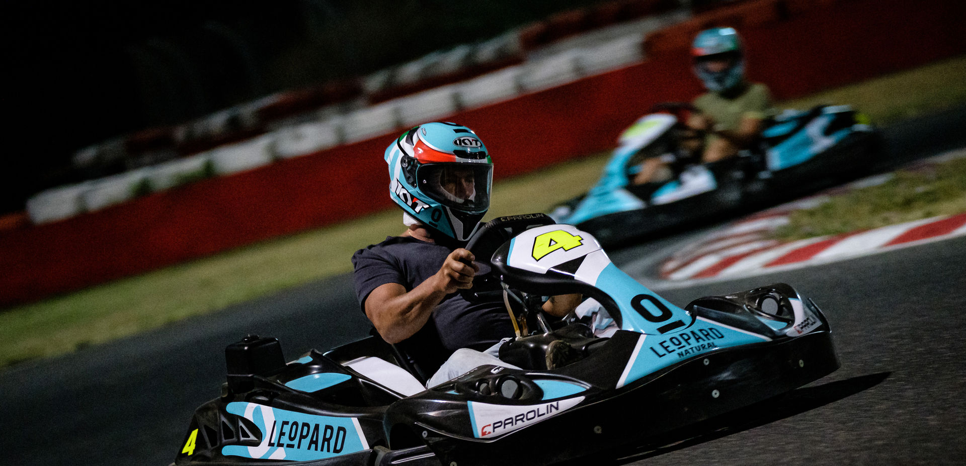 Nighttime kart rental in Rome - Leopard Circuit Viterbo