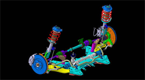 McPherson struts–front suspension