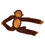 Thumbnail: CHEEKY PLUSH HANGING MONKEY SMYTHS TOYS (UK) 104CM