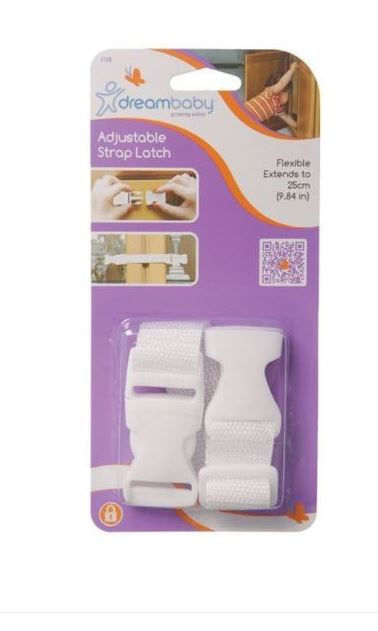 DREAM BABY ADJUSTABLE STRAP LATCH