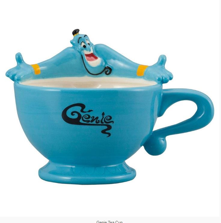 DISNEY ALADDIN GENIE TEA CUP TEA FOR ONE FULLY LICENSED MADE IN JAPAN