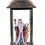 Thumbnail: COTTON CANDY BRASS CHRISTMAS LANTERN WITH SANTA DEER LIGHT UP LED WITH GLITTER