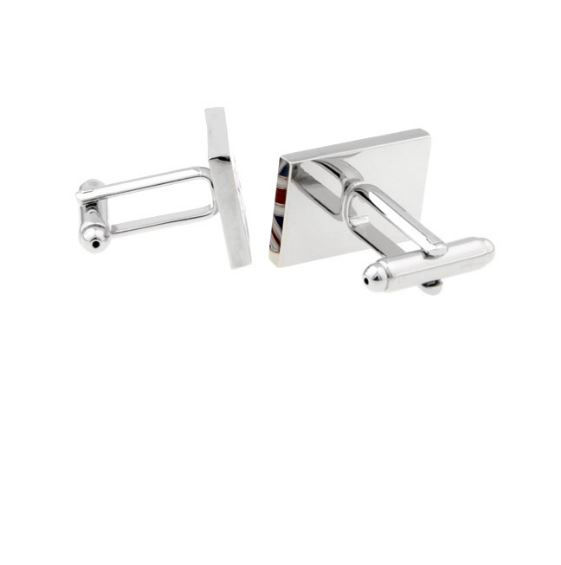 Thumbnail: UNION JACK FLAG UK ENAMELED CUFFLINKS