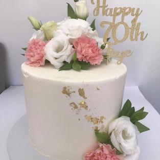 70th Birthday Cake
