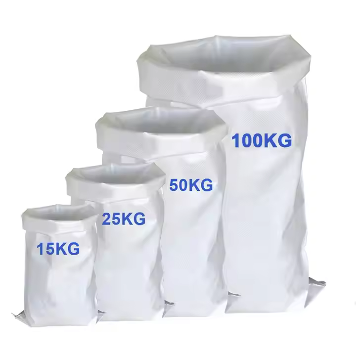 5-100 kg unlaminated woven polypropylene sacks, commonly used for bulk Kenyan tea exports, offering strength and reliability for bulk packaging