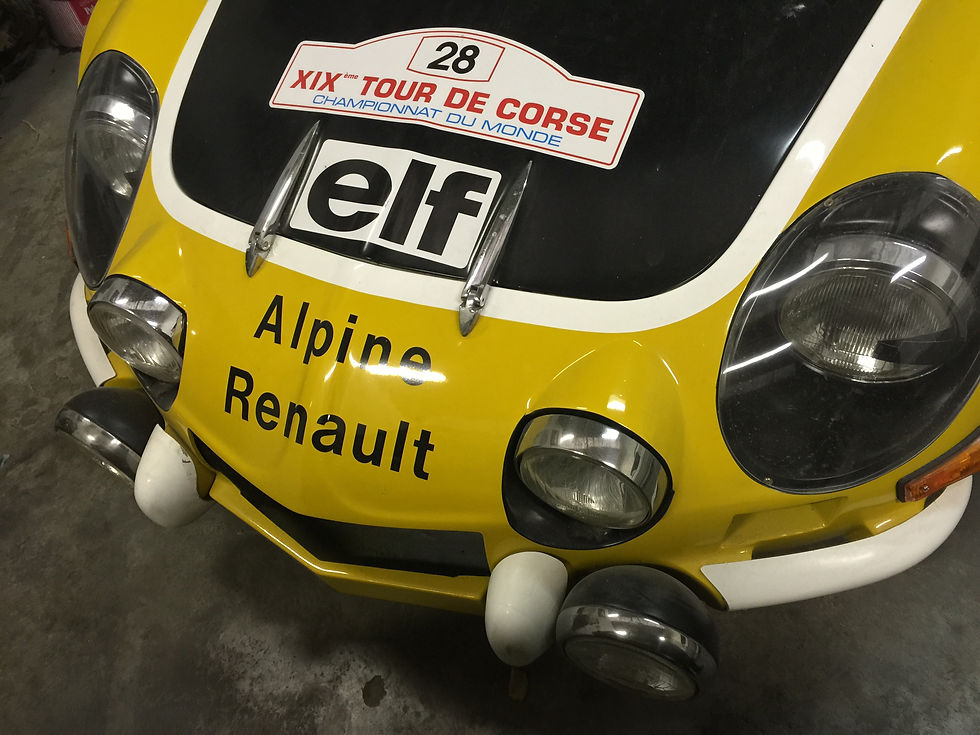 Thumbnail: 1973 RENAULT ALPINE A110 RALLY / ROAD