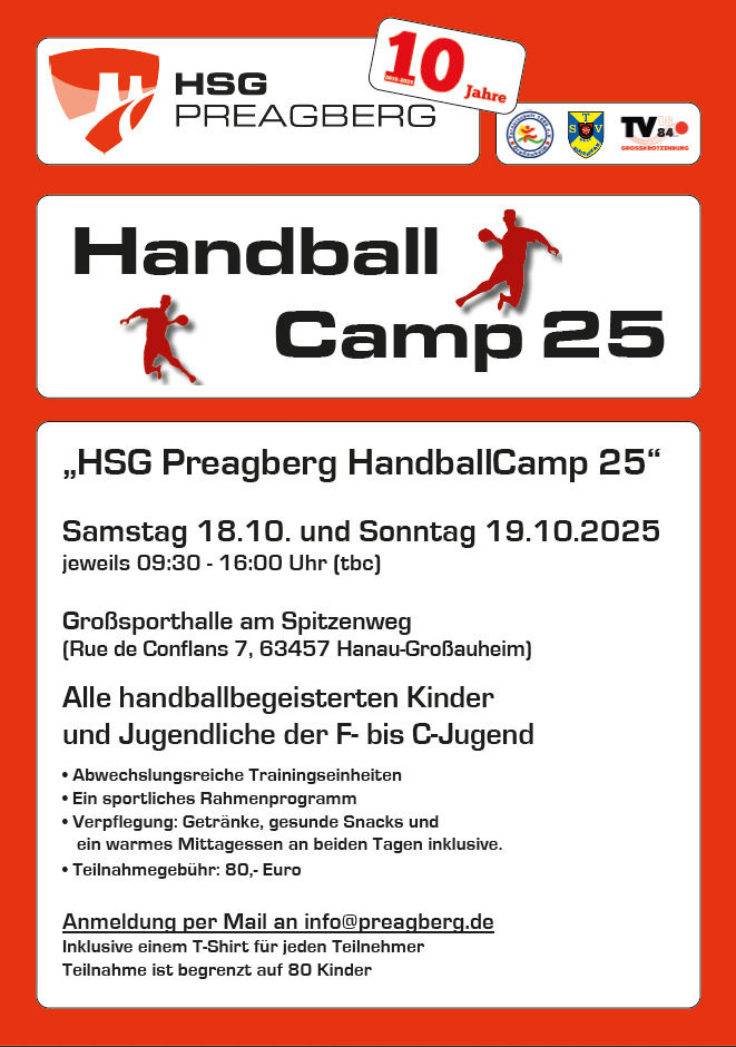Handball Camp 2025