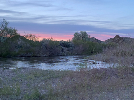 Sunset in Nevada