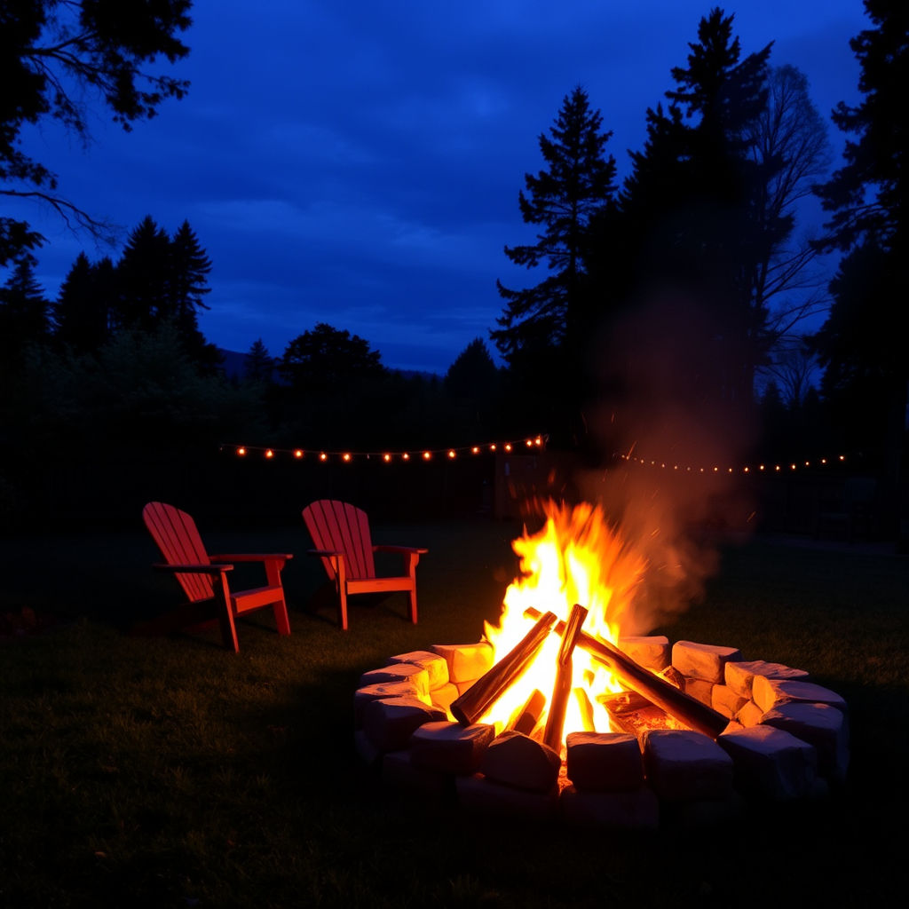 Backyard Bonfire