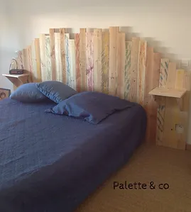 tete de lit en palette