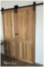 Portes coulissantes sur rail - Palette & co