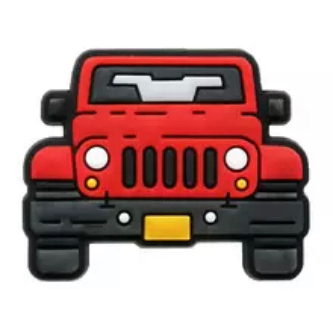 Джибітси Jibbitz Машина Jeep червоний