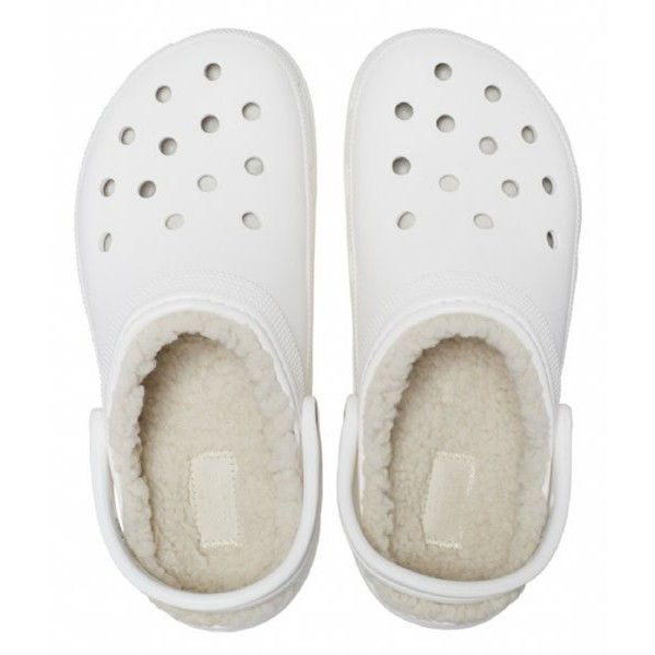 Прев'ю: Crocs Classic Platform Lined White