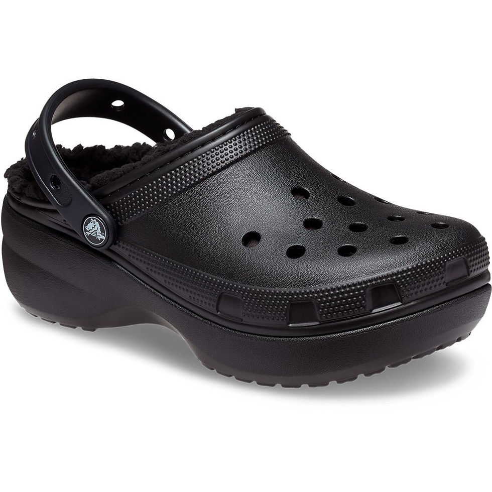 Прев'ю: Crocs Classic Platform Lined Black
