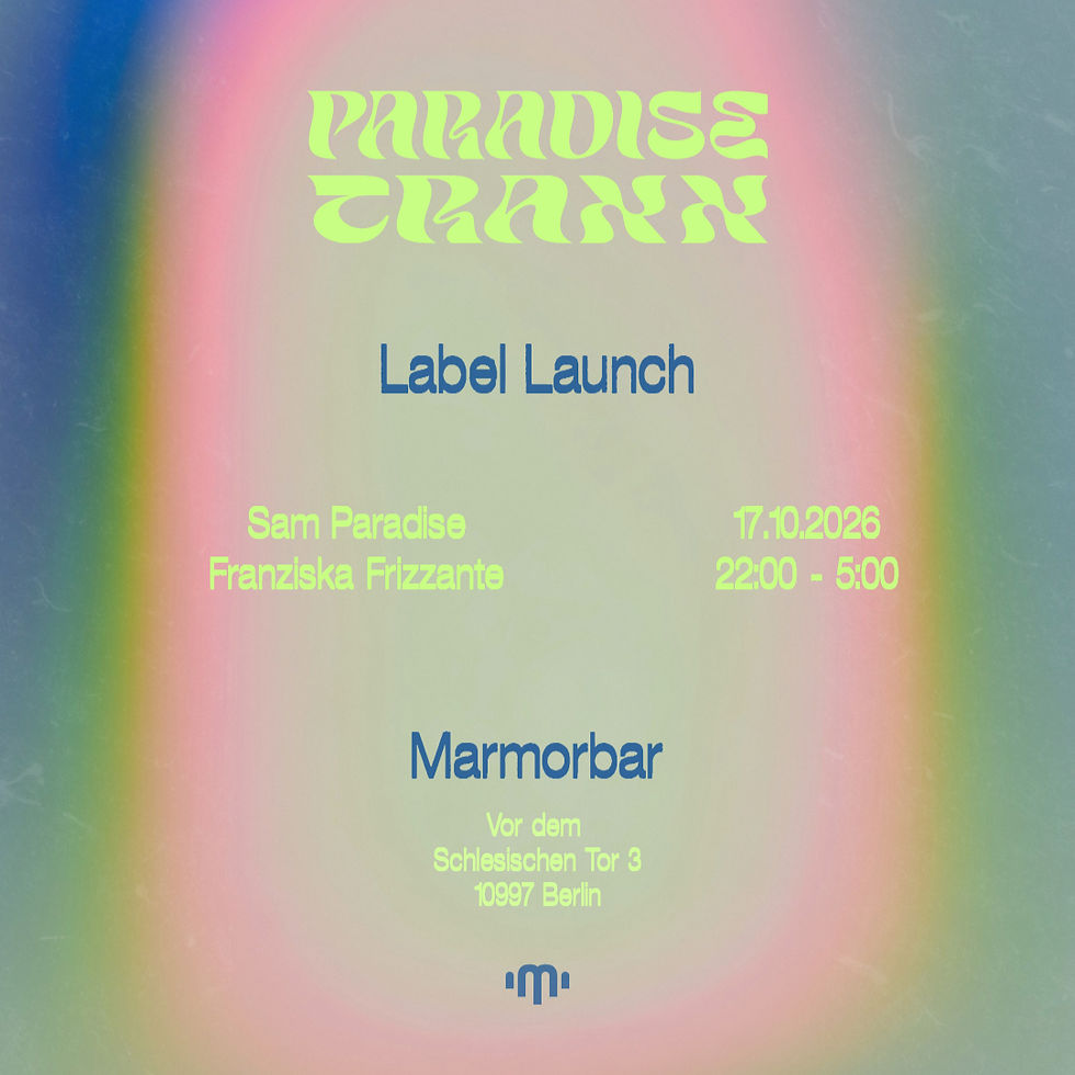 Paradise Traxx - Label Launch