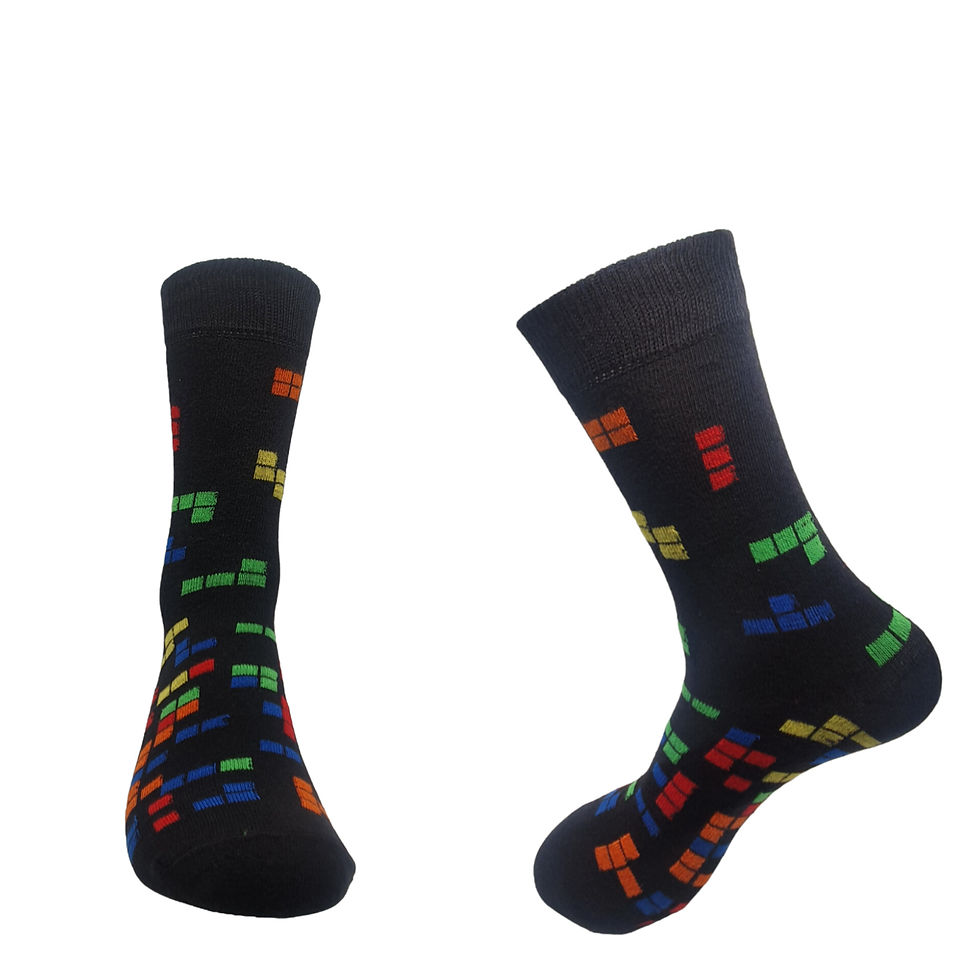 Thumbnail: Adult & Junior Retro Game Socks.