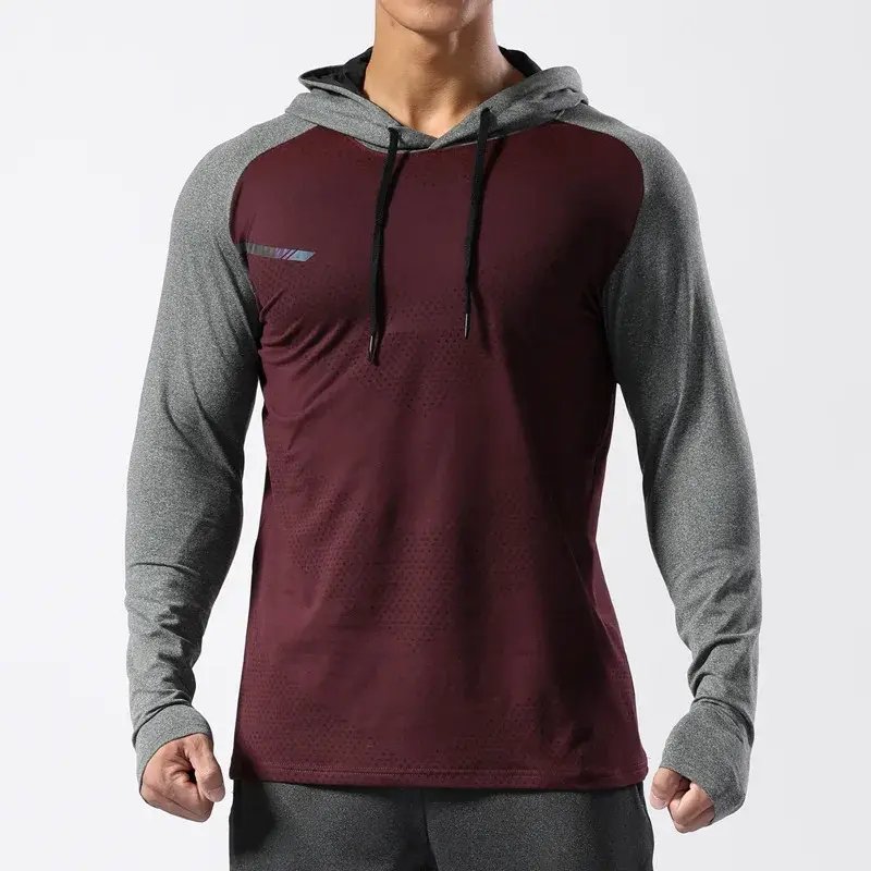 Thumbnail: Thermal Pullover Gym Hoodie for Men