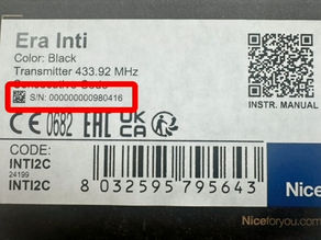Tens un comandament nou Nice Inti? T'interessa aquesta informació!