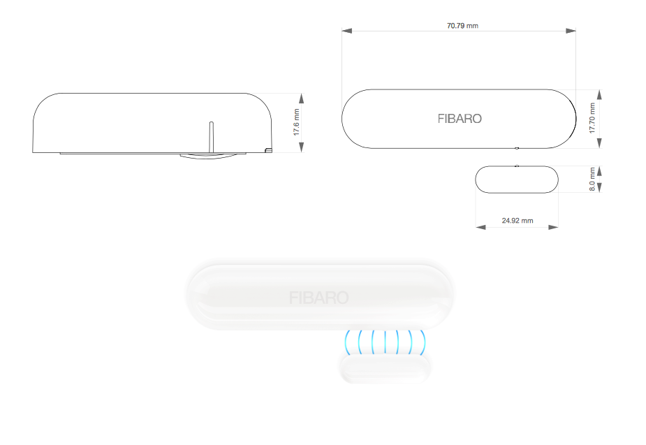 Miniatura: Fibaro HK Door/Window Sensor