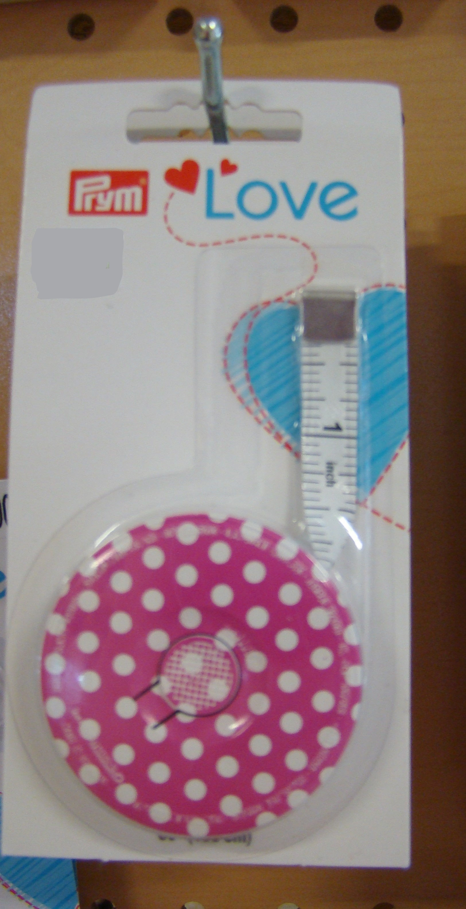 Prym Love Spring Tape Measure