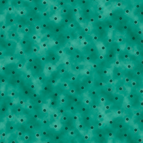 QT Abra-Cat-Dabra Dots Green | kats-fabric-store