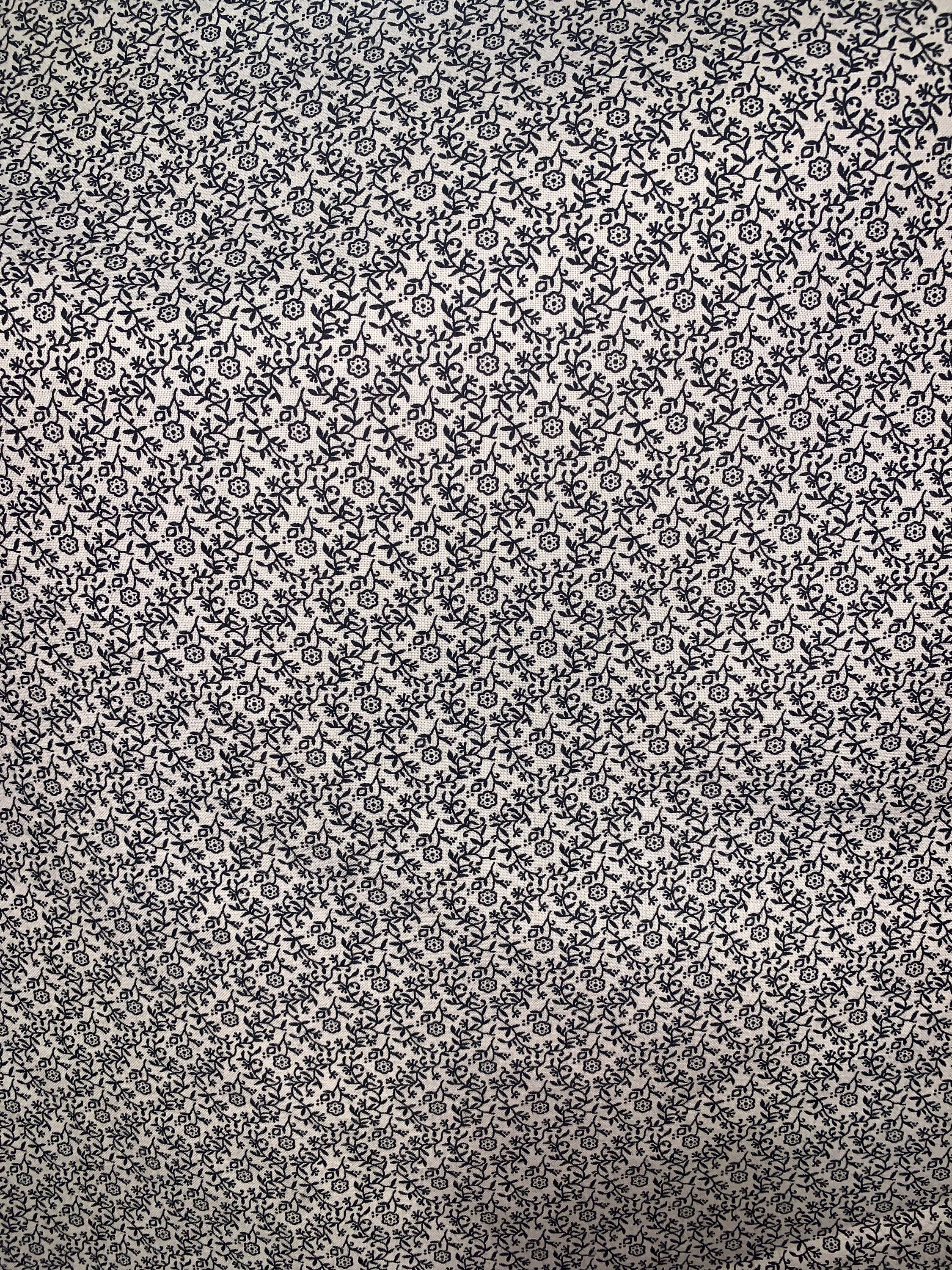 Remember When Floral Vine BD-49728-A01 Black/Cream