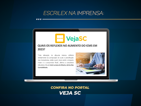 Credibilidade para informar. É notícia na Escrilex e na mídia
