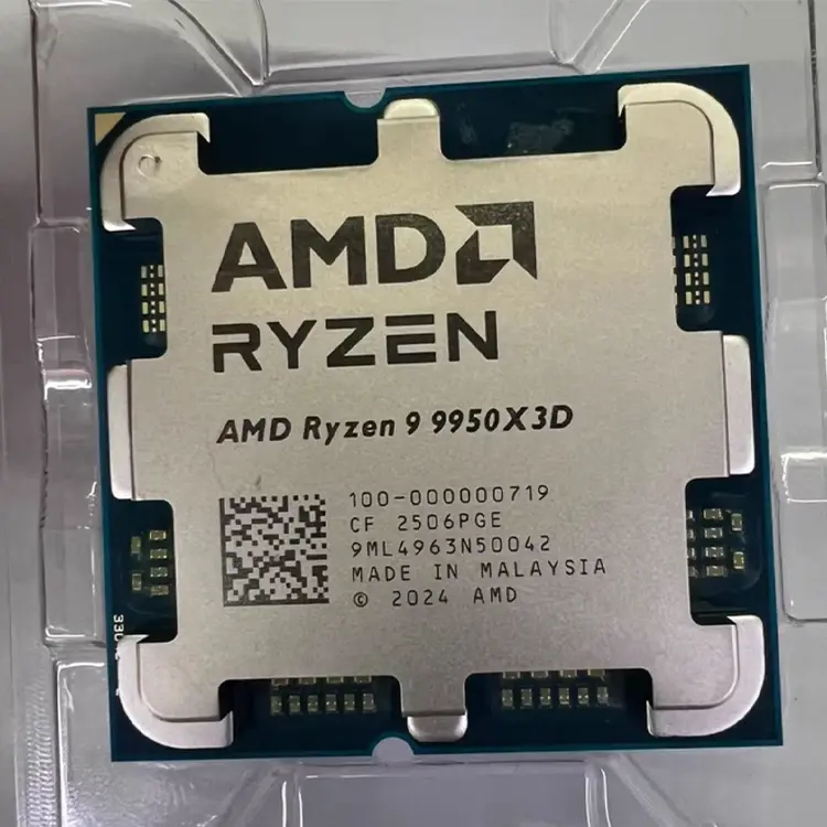 Miniatura: AMD Ryzen 9 9950X3D Gaming and Content Creation Processor With Socket