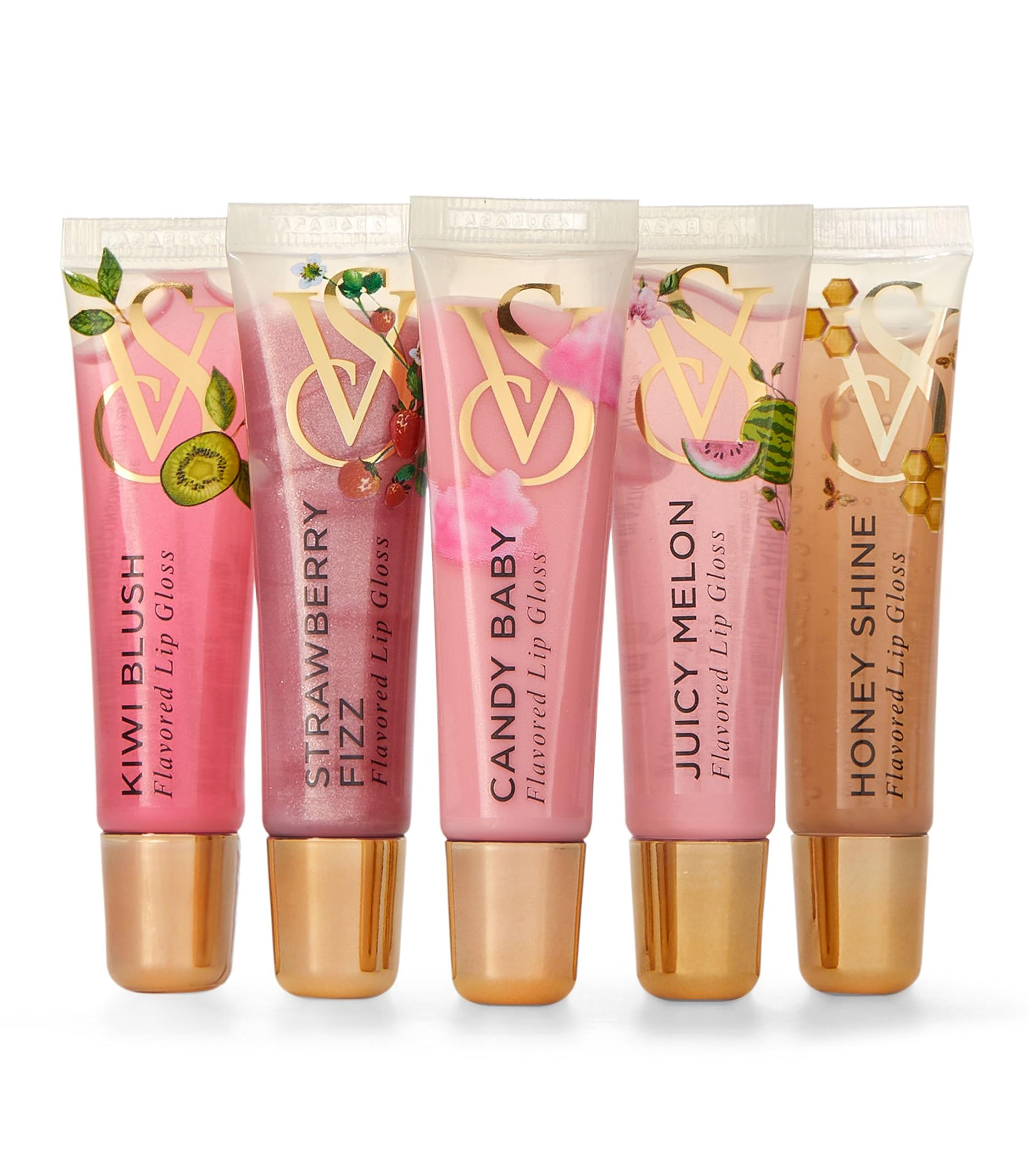 Victorias Secret Lip Gloss Gift Set Flavor Favorites Flavored Lip Gloss Set for