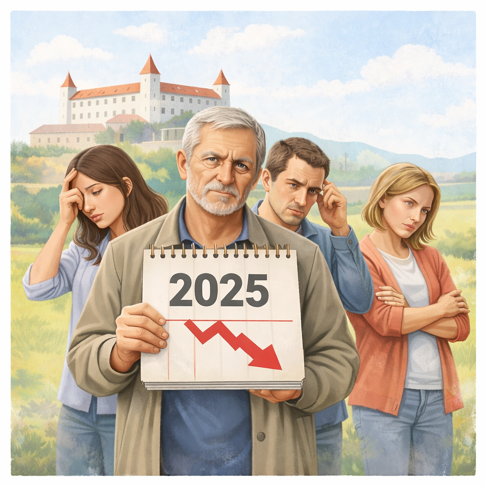 Ako sme na Slovensku spokojní s rokom 2025?