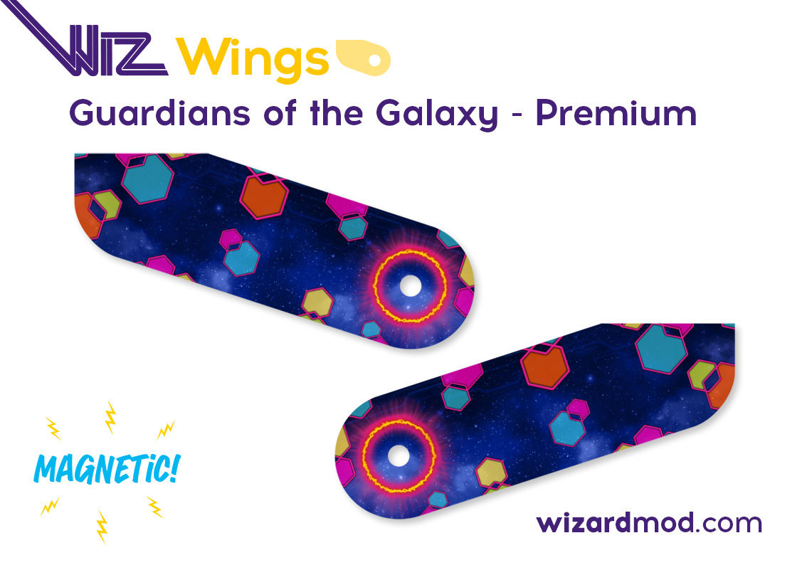 Guardians of the Galaxy - Premium Pinball Magnetic WizWings