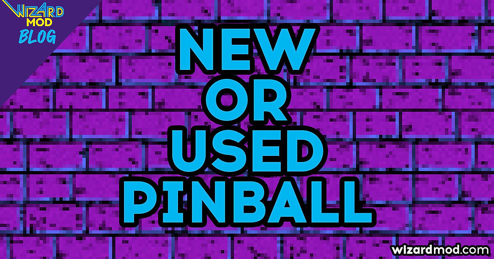 New and used pinball machines buying guide