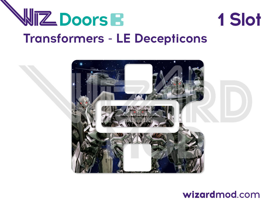 Transformers - LE Decepticons Pinball WizDoors 1 slot