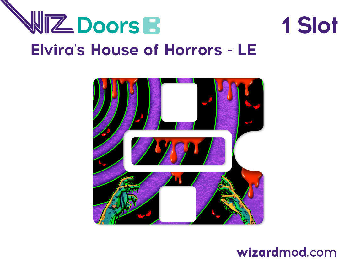 Elvira House of Horrors - LE Pinball WizDoors 1 Slot