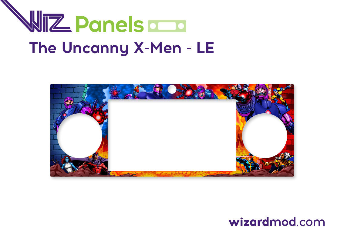 The Uncanny X-Men - LE Pinball Magnetic WizPanels