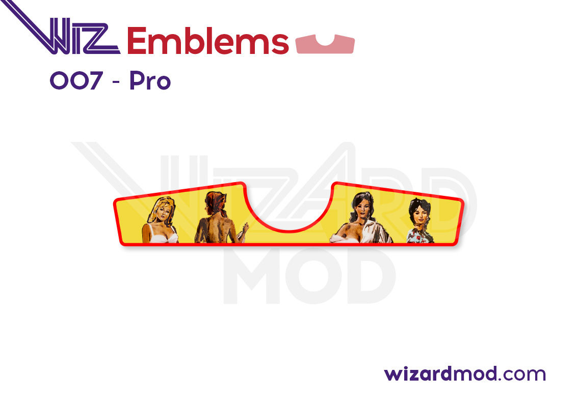 007 - Pro Pinball Magnetic WizEmblems