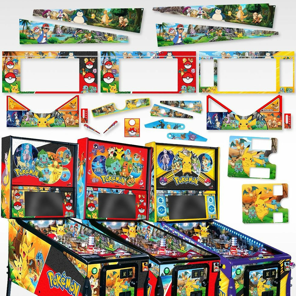 Wizard Mod Pokémon pinball accessories.