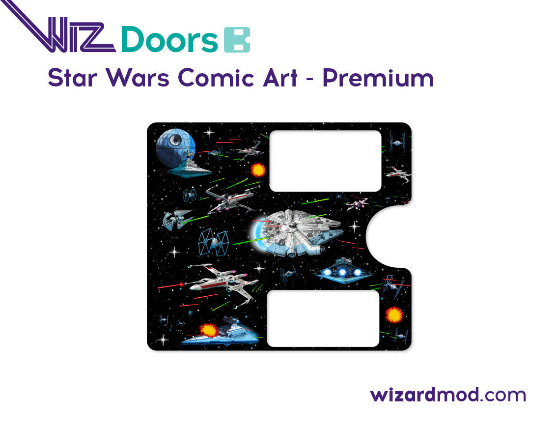 Star Wars Comic Art - Premium Pinball WizDoors