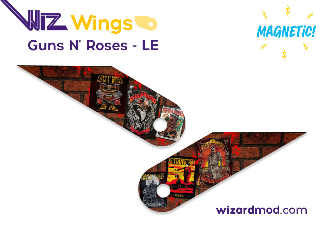 Guns N Roses - LE Pinball Magnetic WizWings