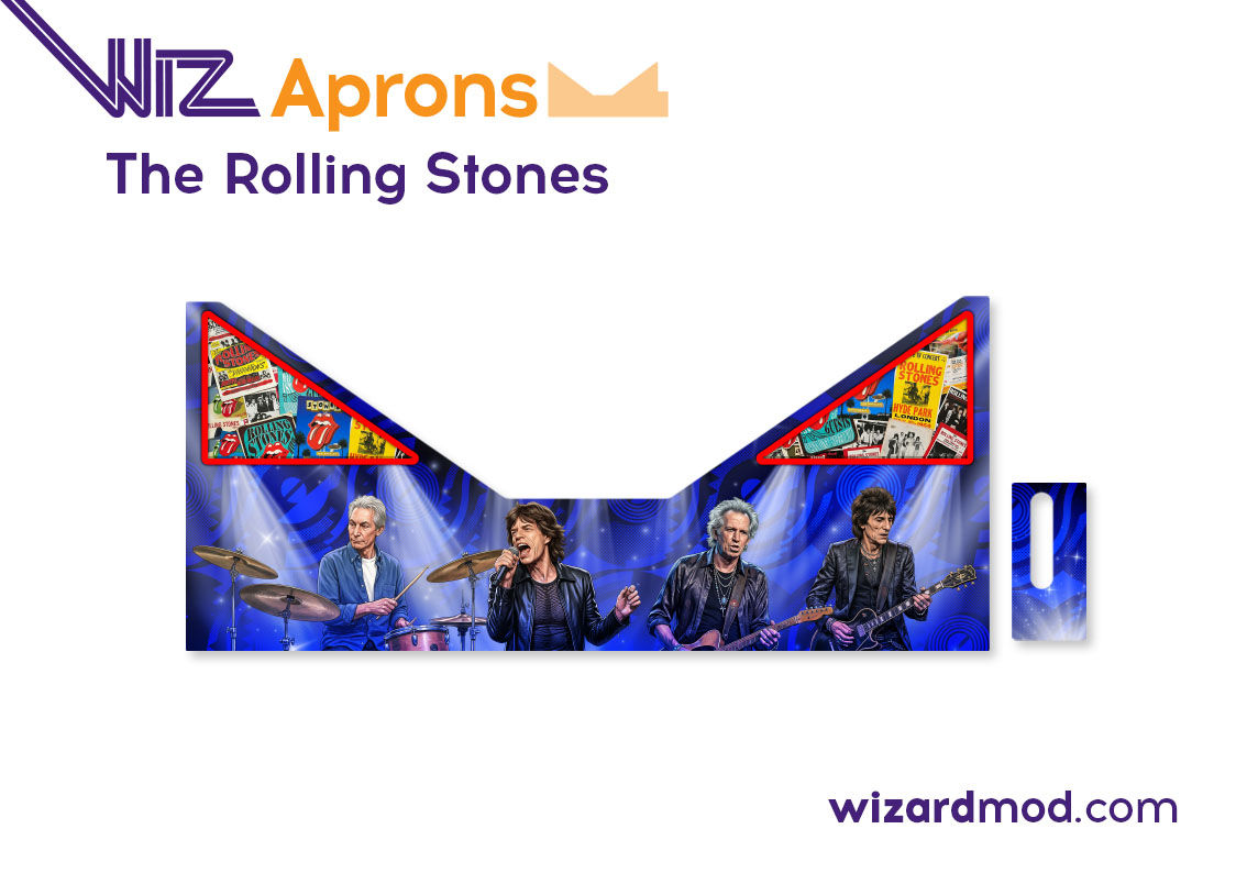 The Rolling Stones Pinball WizAprons