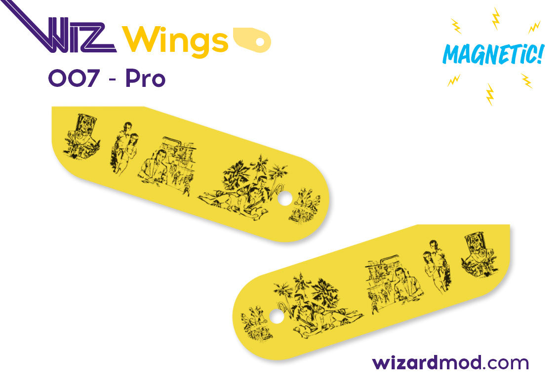 007 - Pro Pinball Magnetic WizWings