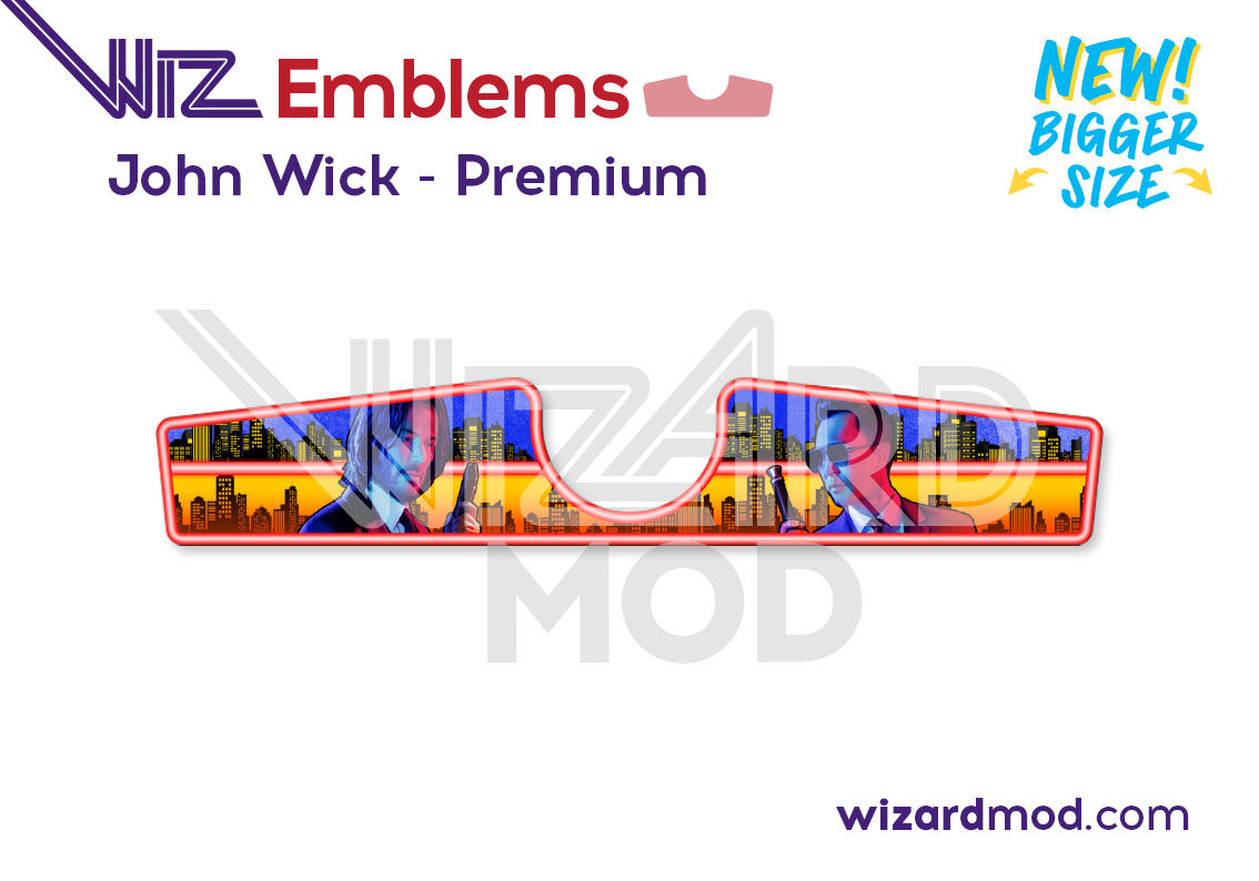 John Wick - Premium Pinball Magnetic WizEmblems