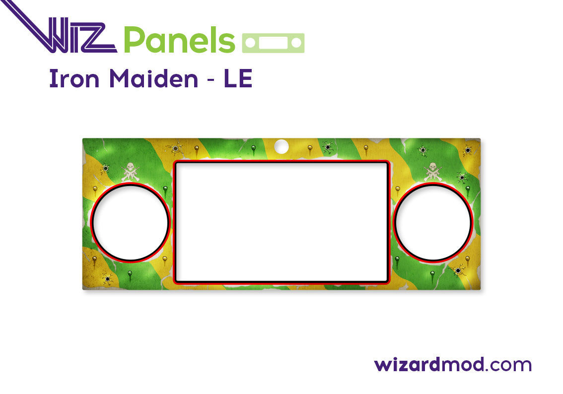 Iron Maiden - LE Pinball Magnetic WizPanels
